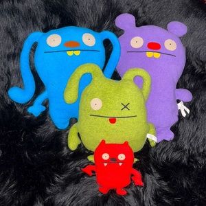 4pc Ugly Doll Bundle